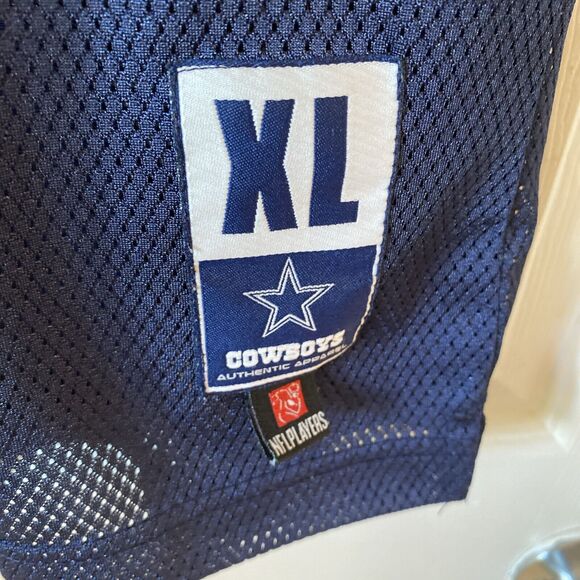 Dallas Cowboys Authentic Apparel # 9 Tony Romo Blue Jersey, Youth-XL - Picture 3 of 13